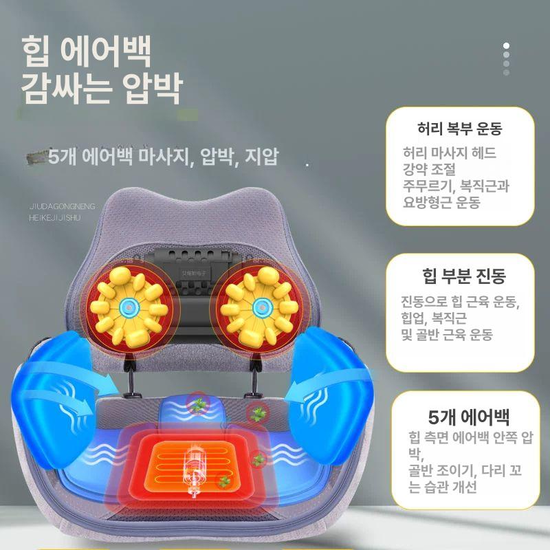 골반 교정기 체형 고관절 스트레칭 마사지기 자세 하이힙 그레이 엉덩이 마사지기 - 상세 이미지 4
