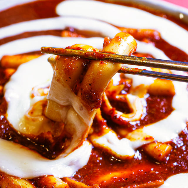 엽불떡볶이 즉석떡볶이 밀떡 밀키트 원조맛, 600g