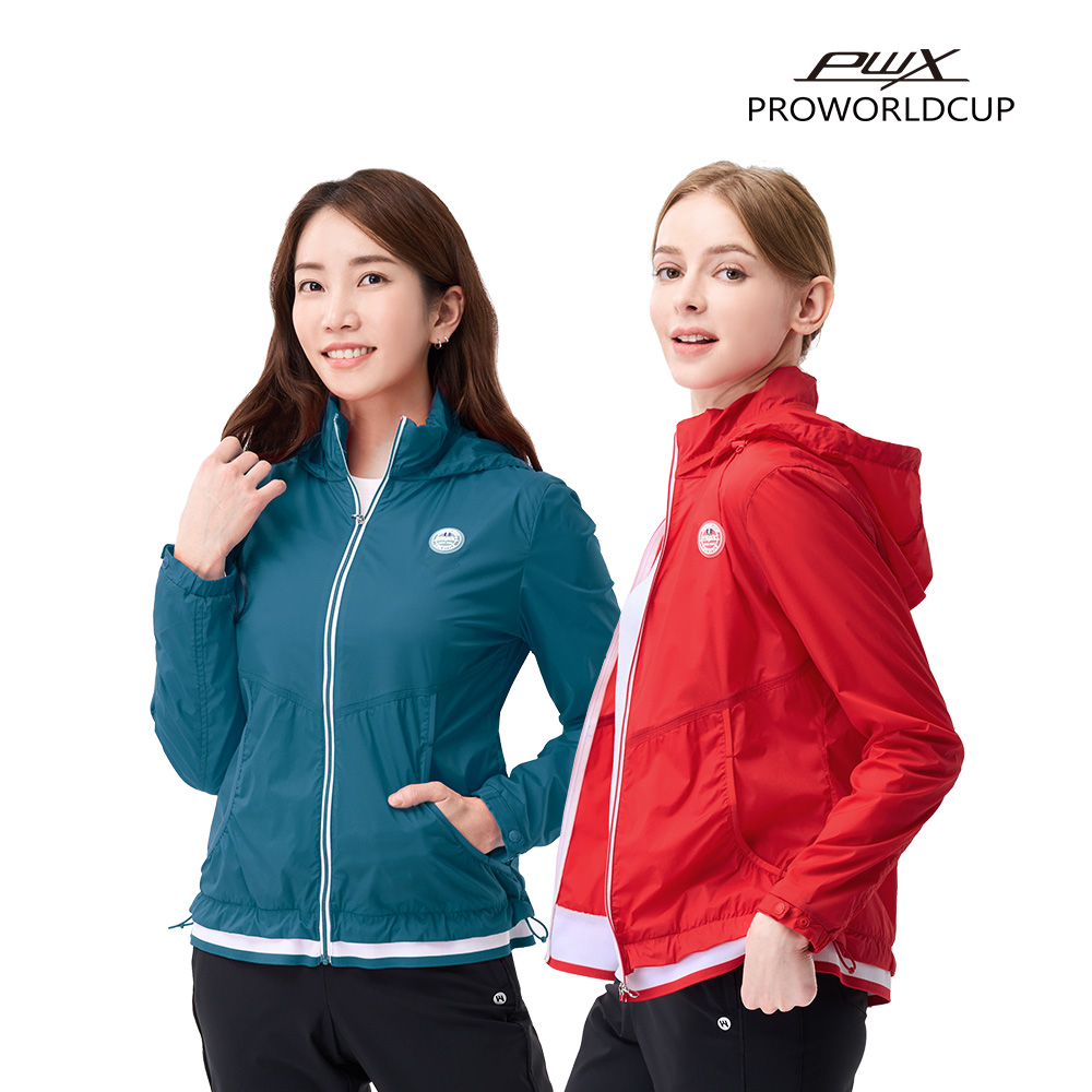 프로월드컵 여성 스트레치 웜업 트레이닝 트랙 자켓 Q123-4405-07 - 상품 이미지