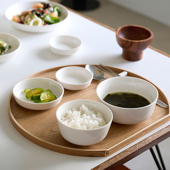 에라토 크림모노 4인 집들이 화이트 도자기 그릇세트 24p