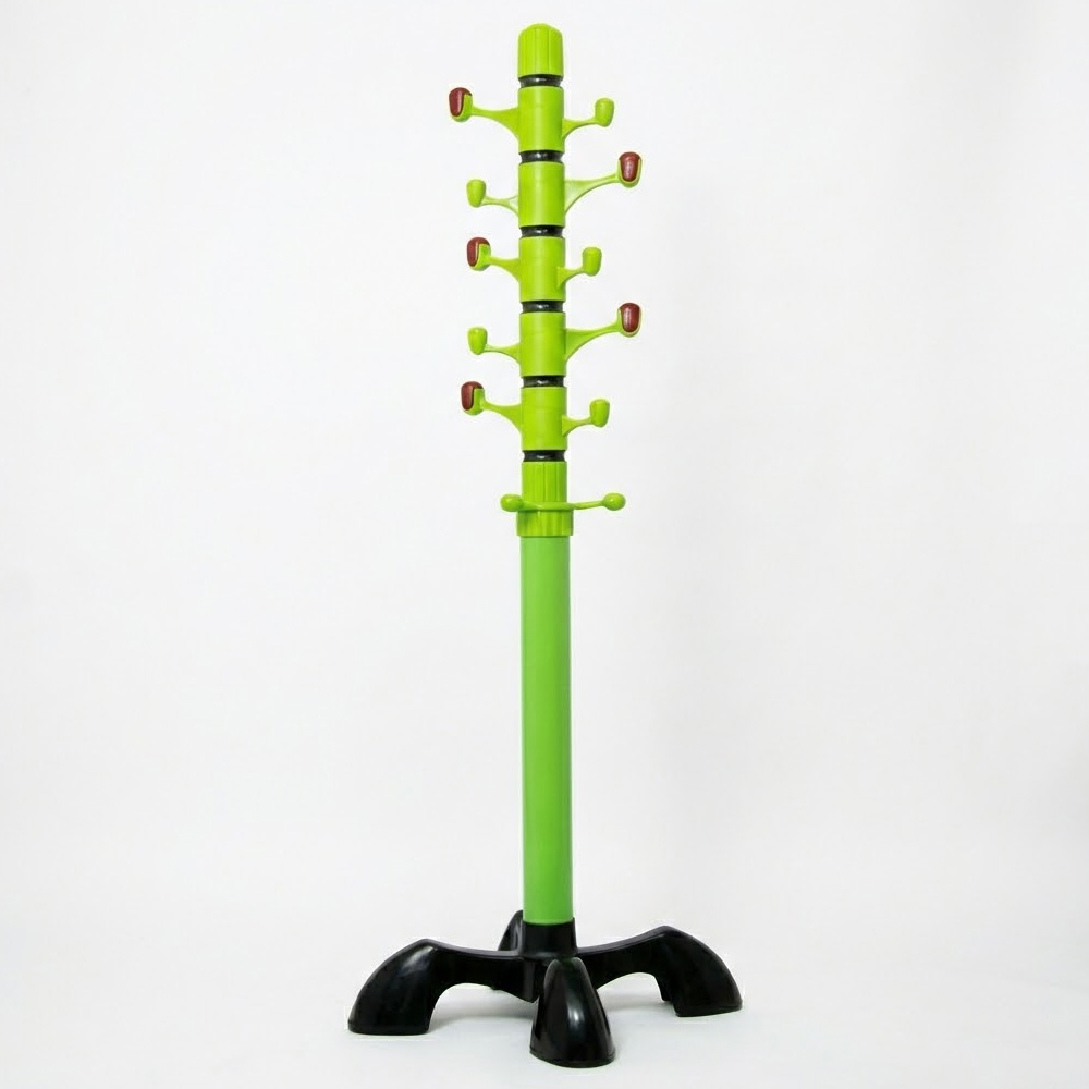 튼튼한 스탠드 옷걸이 세우는 조립식 폴행거 스탠드형 가방 외투 옷걸이대