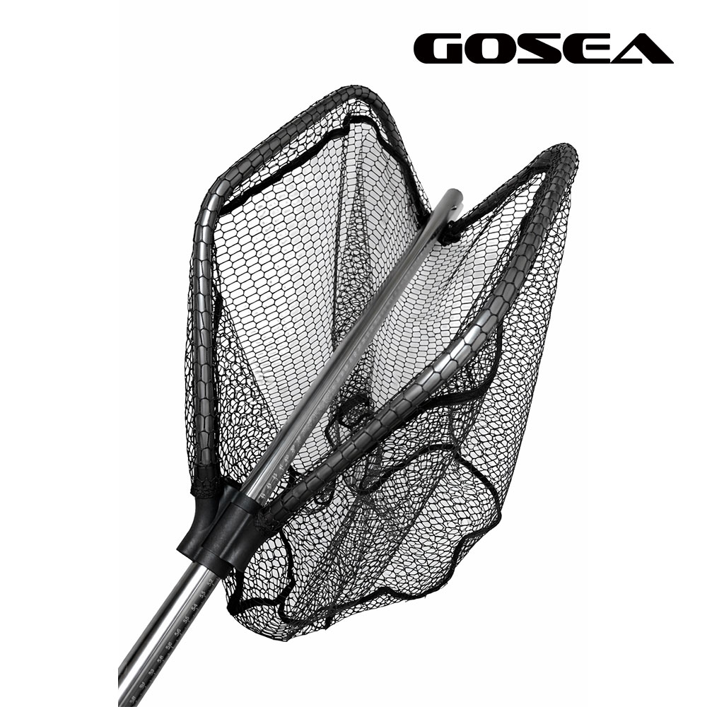 GOSEA 대형 접이식 뜰채 가방 세트 170 선상 갯바위 낚시 랜딩넷 줄자 - 상세 이미지 4