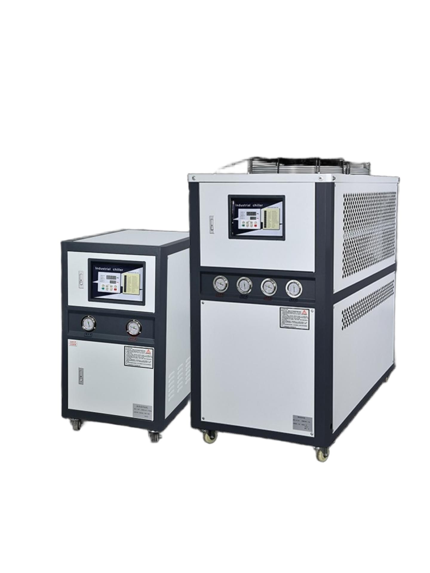 공냉식 칠러 냉각기 쿨러 쿨링 산업용 공업용 워터 압축기 풍냉식 순환 펌프 사출 냉수기 - 상품 이미지