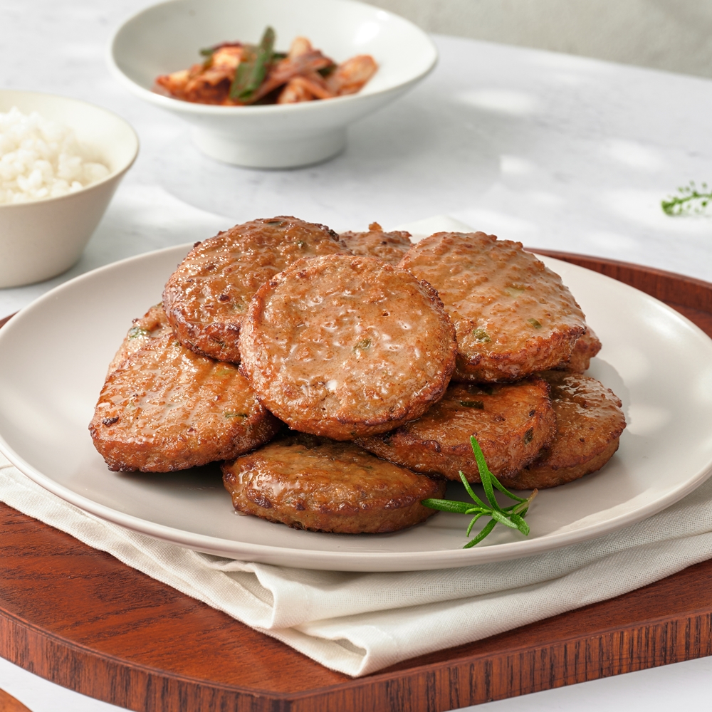맛있는 냉동 떡갈비 2kg 업소용 급식 도시락 반찬 - 상세 이미지 2