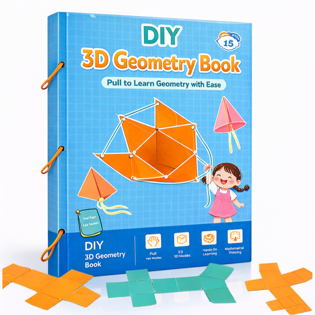 크랜브랑 3D DIY 기하학 도형 팝업북