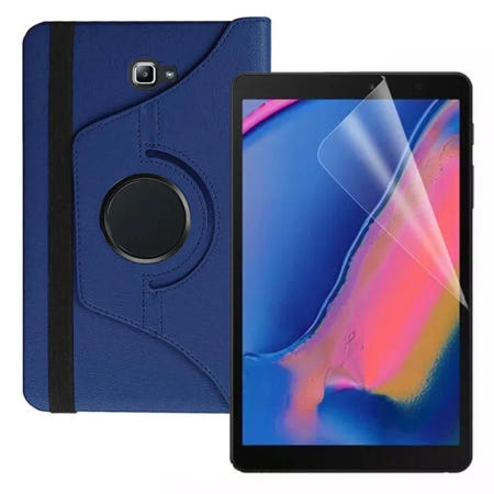 (주)유비코퍼레이션 갤럭시탭A 10.1 2016 회전 케이스+액정보호 필름 2매