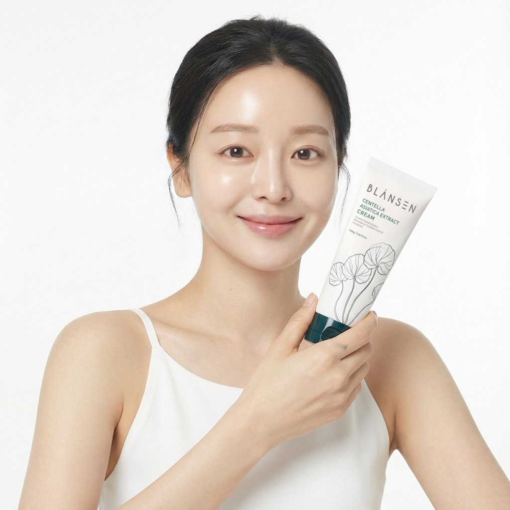 시카크림 디판테놀 병풀크림 트러블 점뺀후 피부장벽 회복 재생 진정 관리 보습 이미지 3