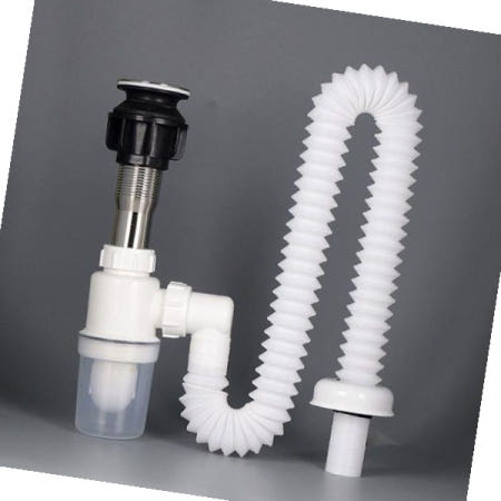 포세이돈 세면대수리 싹다 겸용트랩 일체형 폽업 트랩 악취차단 S자 배관