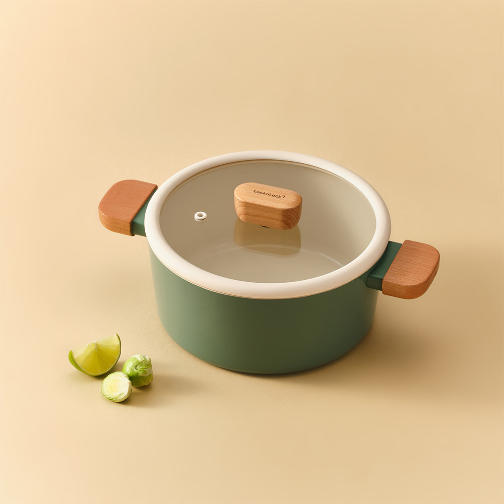 락앤락 슈트 세이지 IH 양수냄비 22cm (CAC2274IH) - 상품 이미지