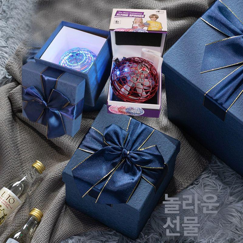 부메랑 볼 공중부양 세트 빛나는 매직볼 플라잉 드론 조명 장난감 스피너 - 상세 이미지 5