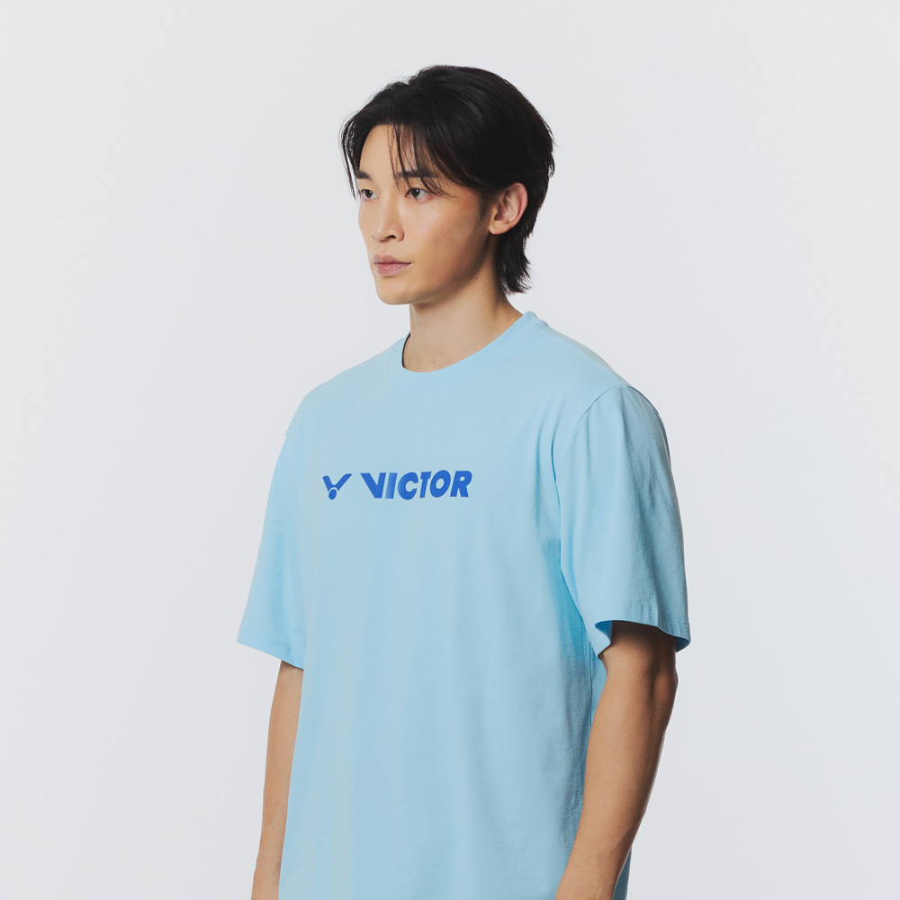 빅터 오버핏 반팔 티셔츠 배드민턴복 상의 의류 VT26ATO201U 2026 SS 아울렛 - 상세 이미지 3