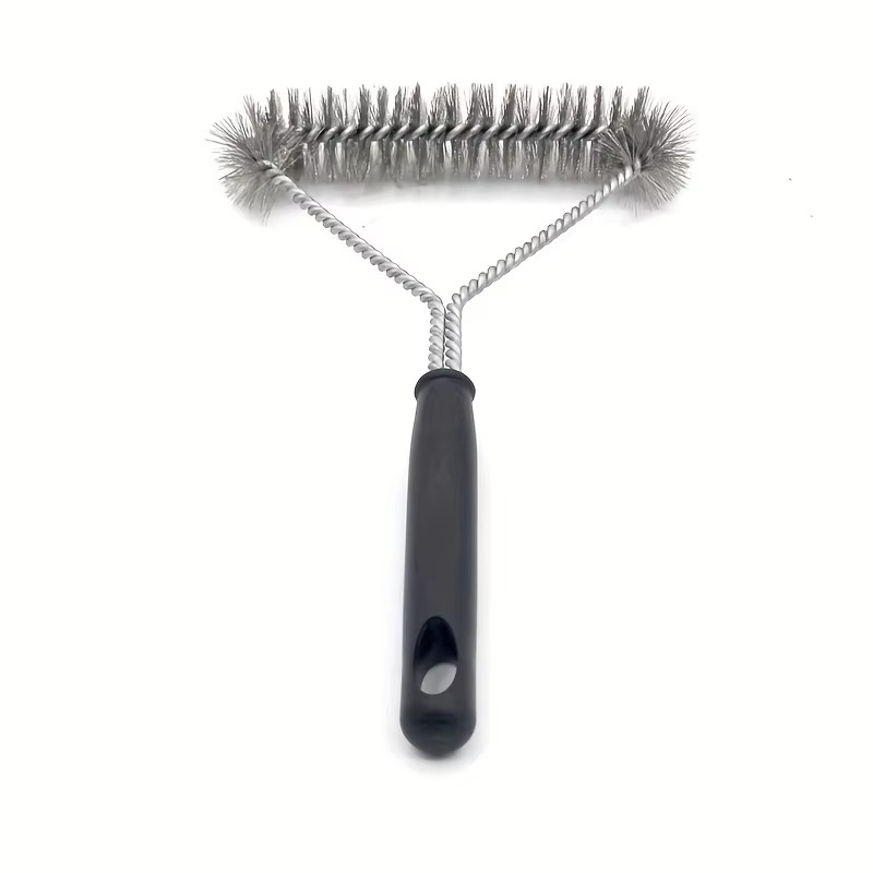 바베큐 불판 그릴 스텐 브러쉬 석쇠 청소 솔 철 캠핑 고기 철판 청소기 - 상세 이미지 5
