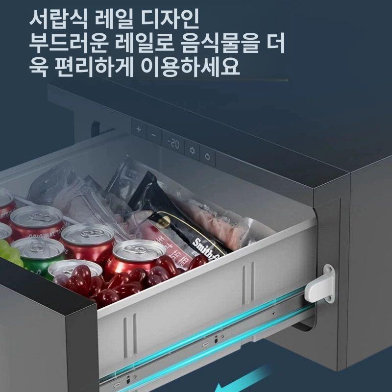 차량용 냉장고 캠핑용 듀얼 캠핑카 냉동고 가정용 술장고 후면압축기 d30 차량용 - 상세 이미지 4
