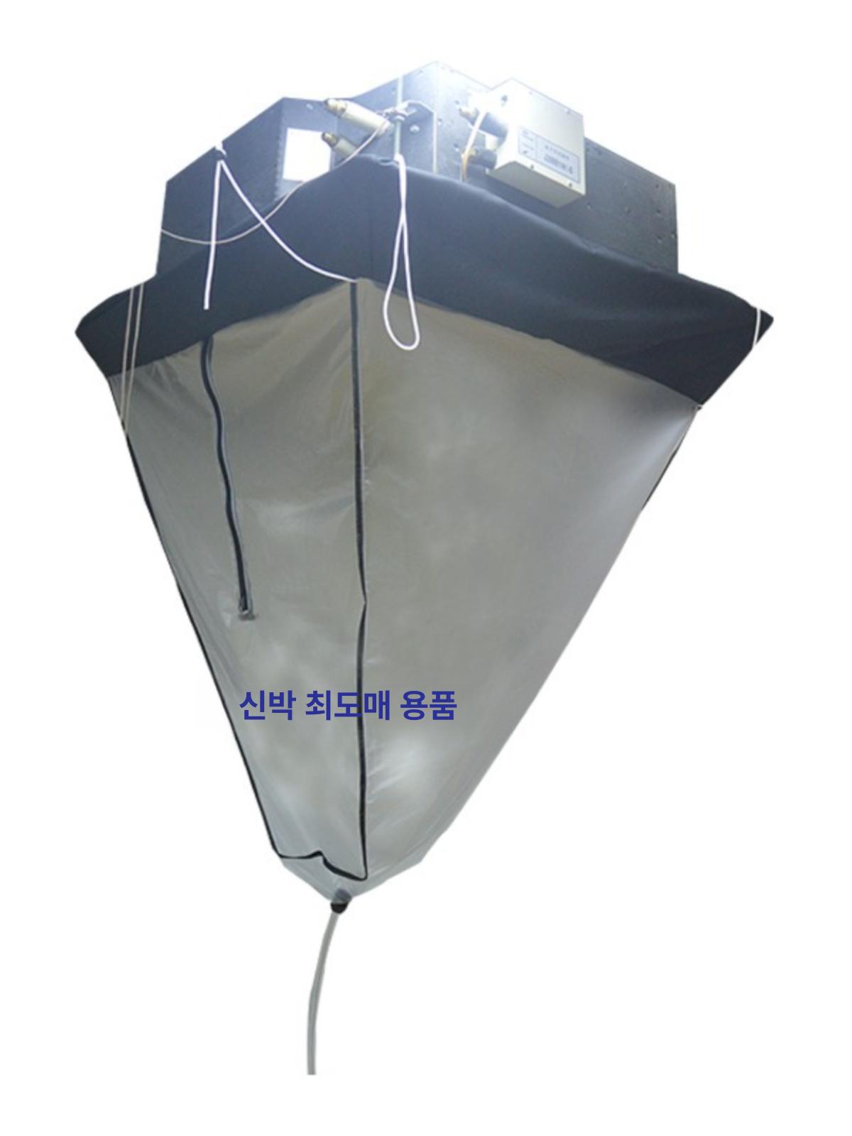 시스템에어컨세척비닐 가대 천장형 청소 4way 크리닝 직선 지퍼 프리미엄 방수 소재 - 상세 이미지 5