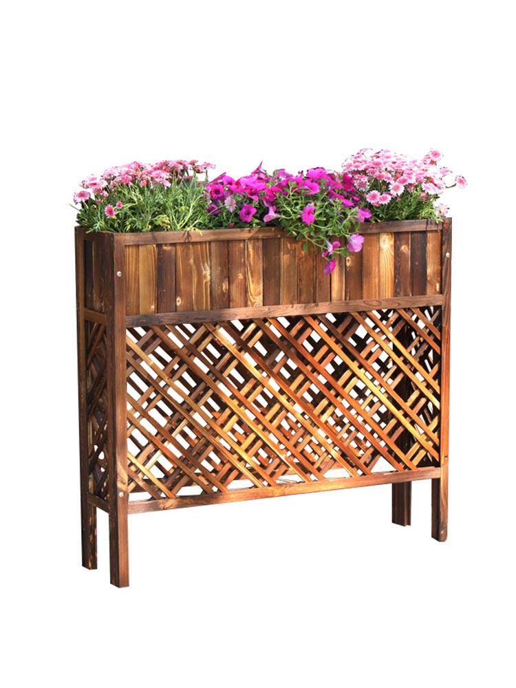 격자 파티션 화분받침대 펜스 불상 좌대 가정용 화분대 120 x 25x90 맞춤 사이즈 고객 서비스 문의 - 상품 이미지