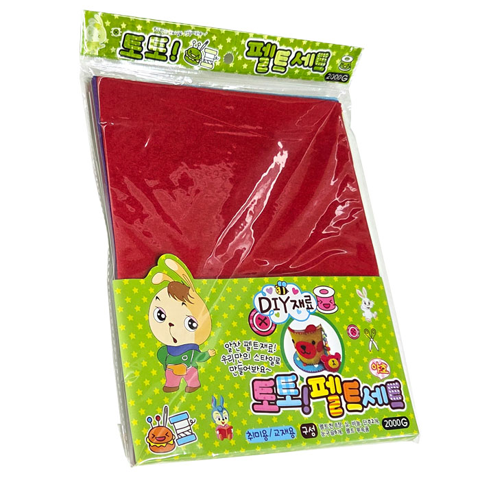 토토 펠트세트 펠트공예 DIY - 상품 이미지
