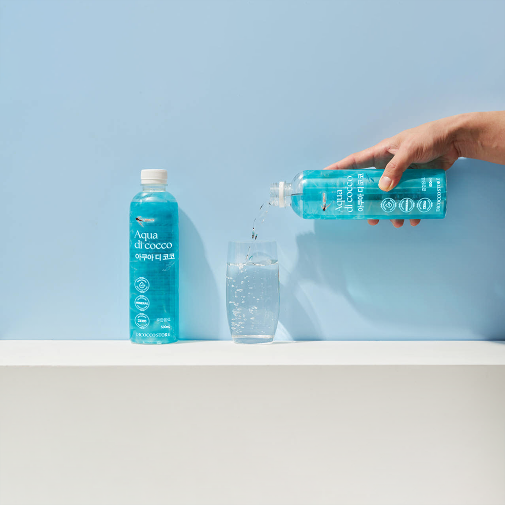 아쿠아디코코 미네랄 워터 약알칼리수 [원산지 국산] 500ml, 40개 - 상세 이미지 2