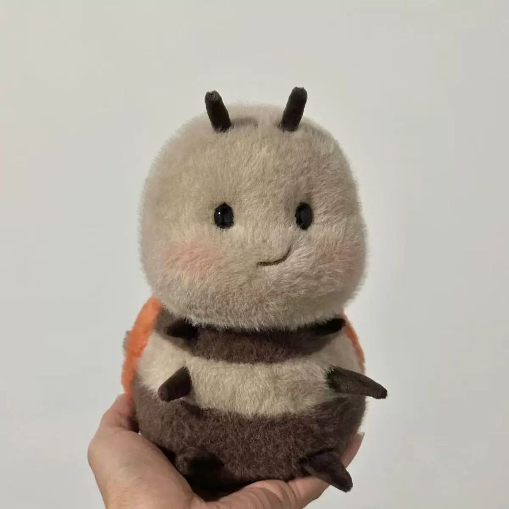 유니크한 감성 곤충 귀여운 인형 선물 무당벌레 인형 보 A. 무당벌레 유충, A. 25cm - 상세 이미지 3