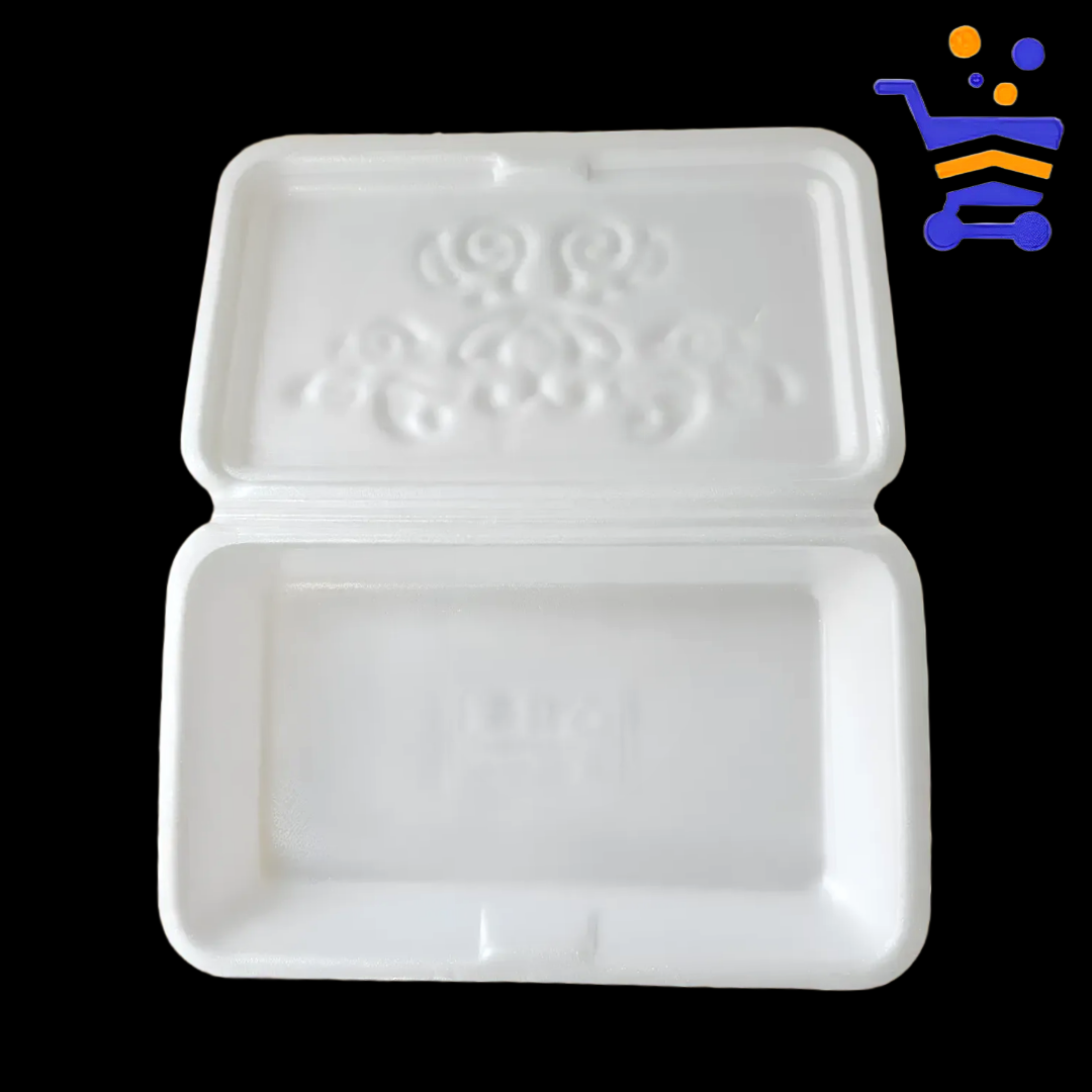 국산 PSP 왕만두 용기 50개 (대) 업소용 일회용 포장 용기 210X261X32mm - 상품 이미지