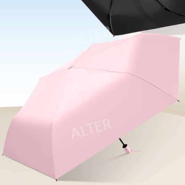 자동 개폐식 우산 컴팩트 방풍 작은 내광성 접이식 경량 다크블루 초경량 접이식 우산 - 상세 이미지 2