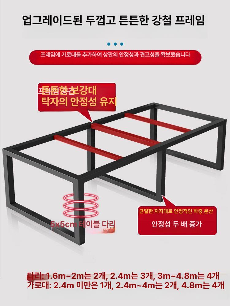 우드슬랩 롱테이블 통원목 대형 거실 단단한 북유럽 카페 길이 120x너비 60 원목 - 상세 이미지 3