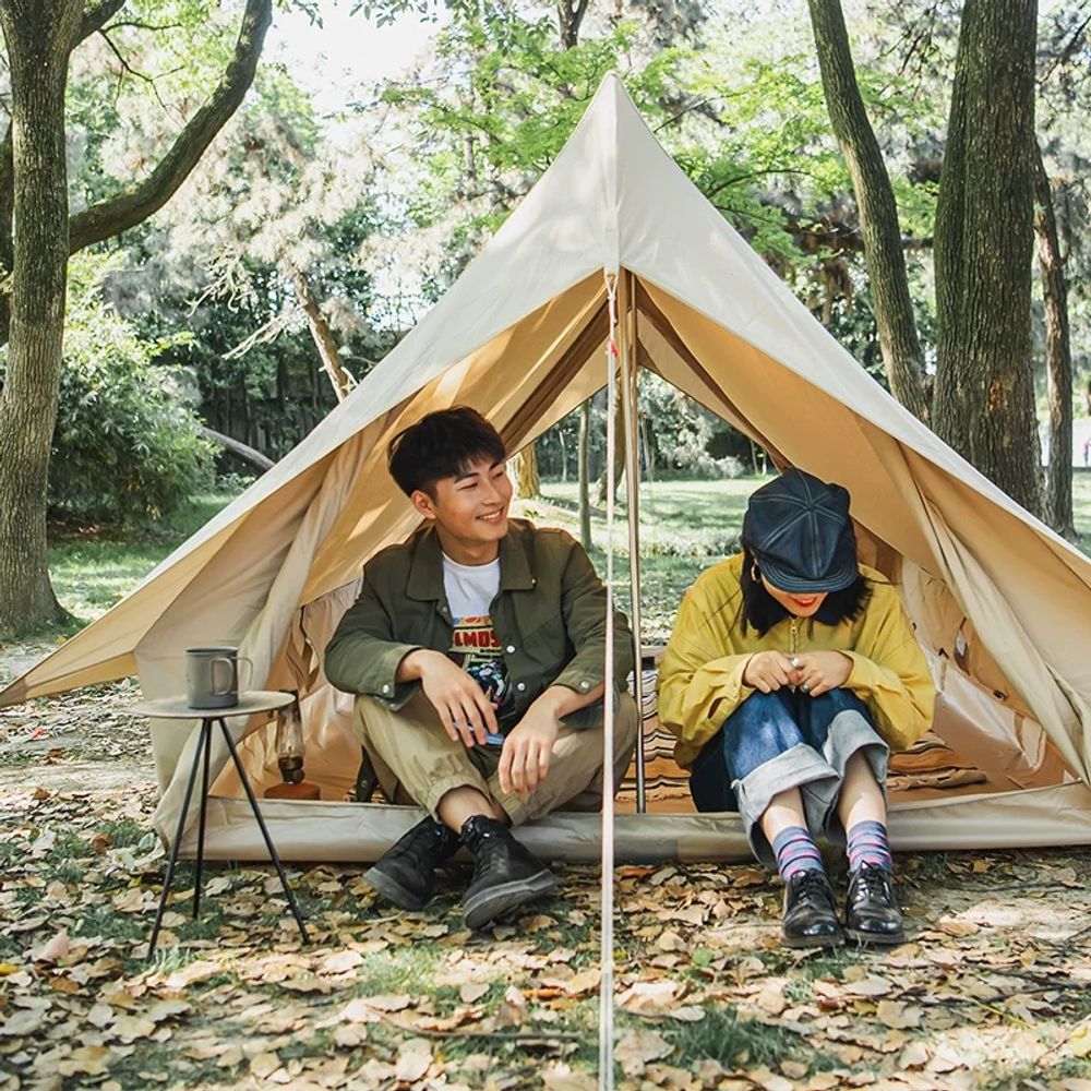 리멤버셀 텐트디자인 서커스 TC 프론트 플랩 창문 DX 전용 덕그린 B. 바닥 천 - 상세 이미지 2