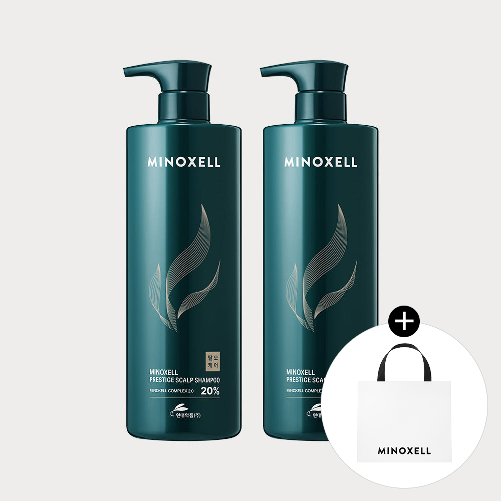 현대약품 마이녹셀 프레스티지 스칼프 뿌리볼륨 탈모샴푸 960ml, 2개 제품 이미지