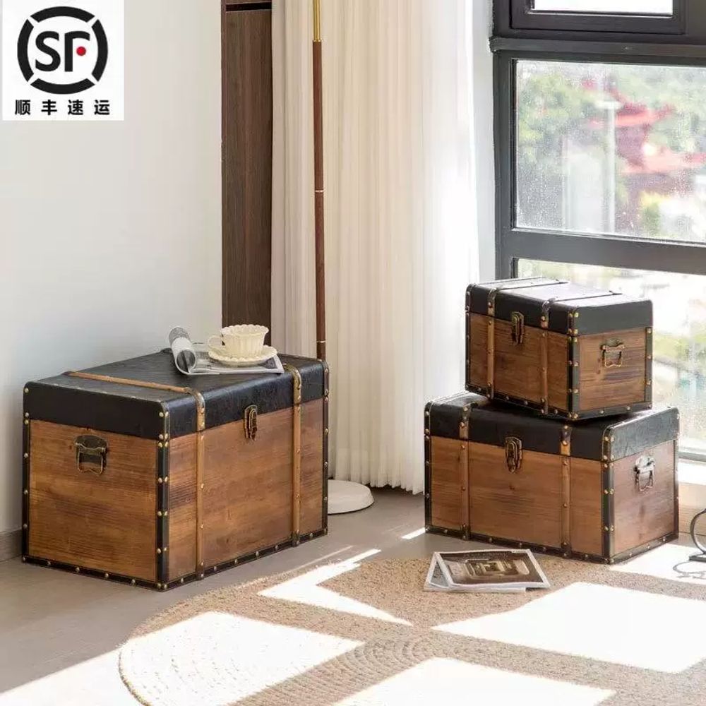 리멤버셀 타임캡슐 상자 레트로 40x2 B. 레트로수납함 길이 60가로 40높이 40 대형 - 상세 이미지 2