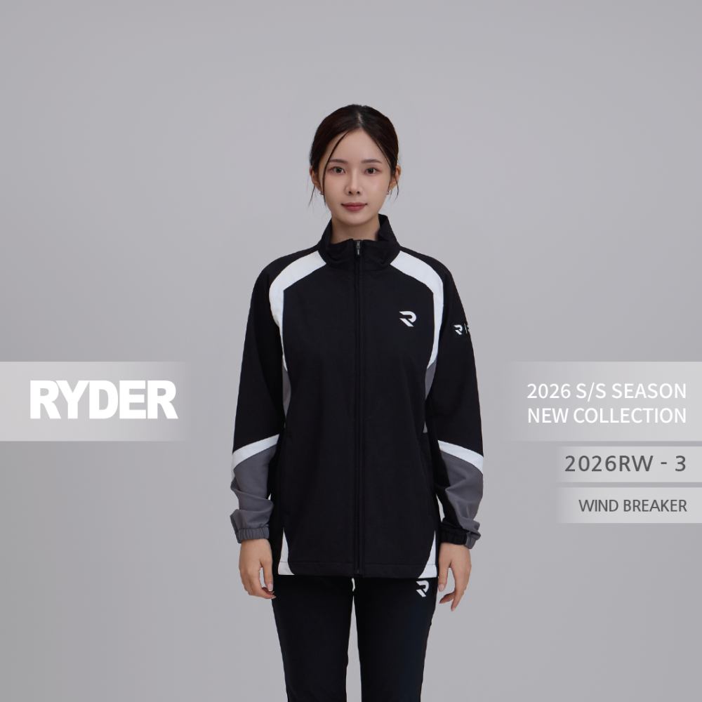 라이더 2026RW-3 바람막이 배드민턴 피클볼 탁구 스포츠웨어 - 상세 이미지 3