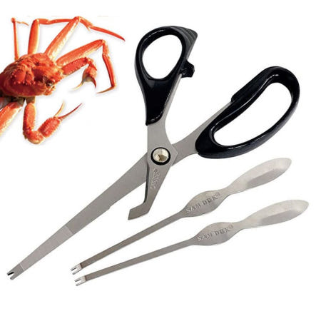 게가위 세트 크랩가위 크랩포크 게포크