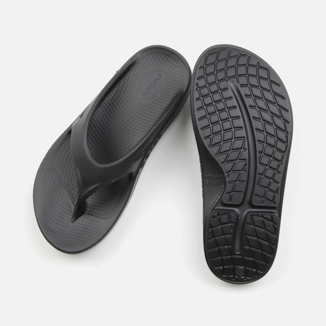 우포스 OORIGINAL 쪼리 슬리퍼 1000-BLK