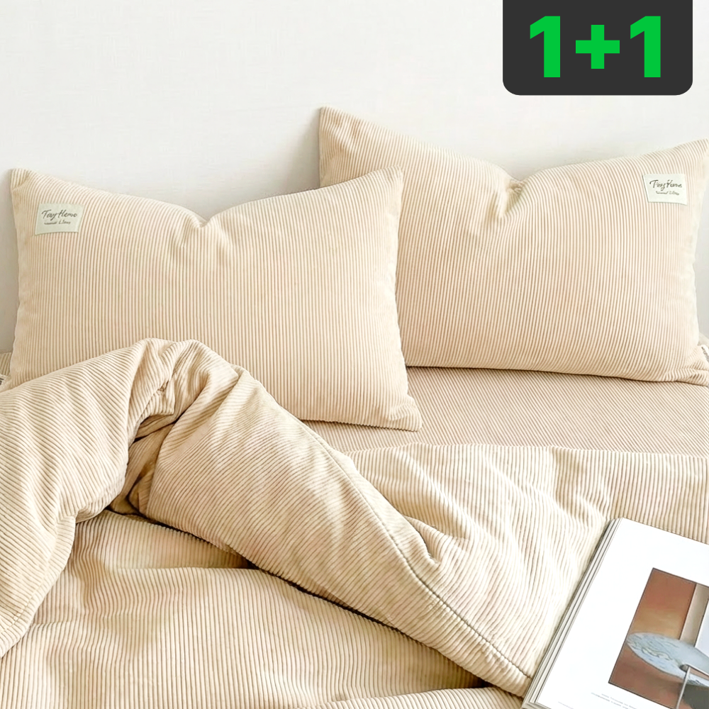 포니홈 1+1 순면 베개커버 2장 호텔 60수 코튼워싱 여행용 자루형 덮개 5070