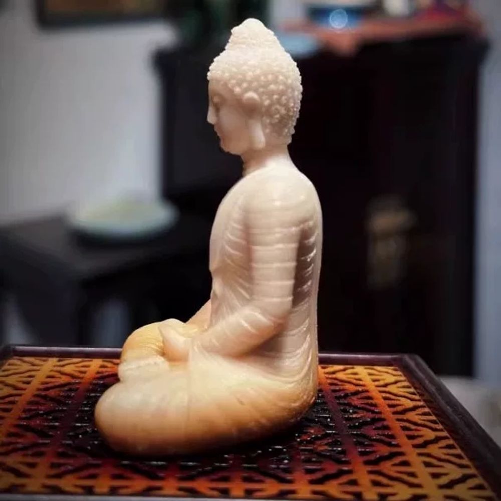 리멤버셀 도자기 부처님 불상 불교 음보살상 A. Sakyamuni 작은 부처 수지 장식품 이미지 6