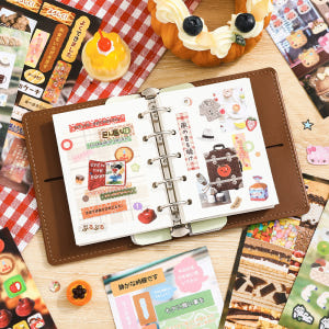 [세트구매 4종] 일본 스타일 폰꾸 다꾸 스티커북 실사용 후기 | 효과 있을까? - 상품 이미지 4