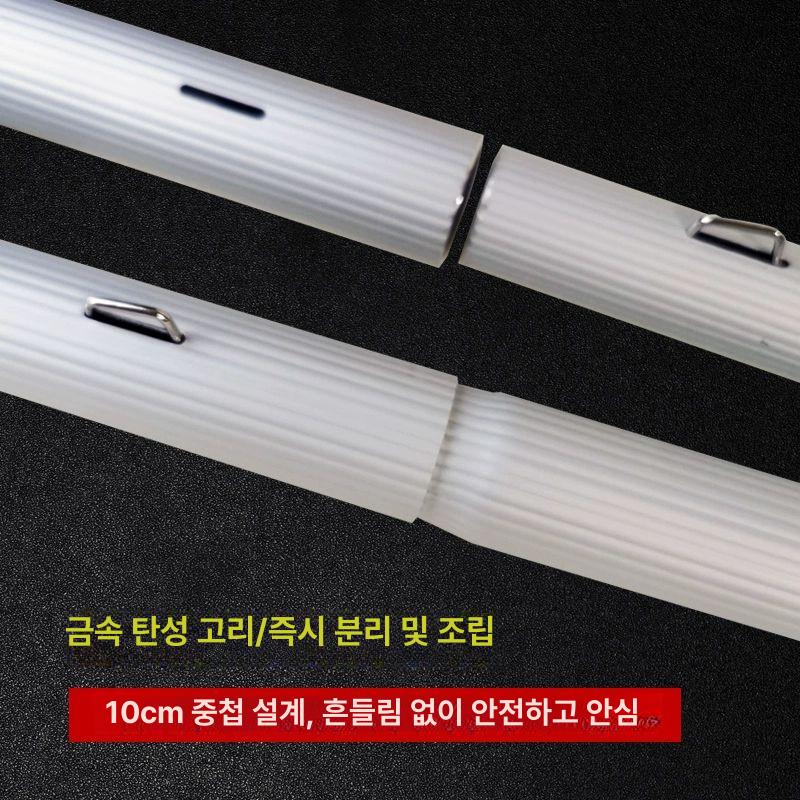 태양광 패널 청소 도구 외벽 브러쉬 빌딩 고소 건물 청소막대 장비 간판 롤러 걸레 브러시 - 상세 이미지 3