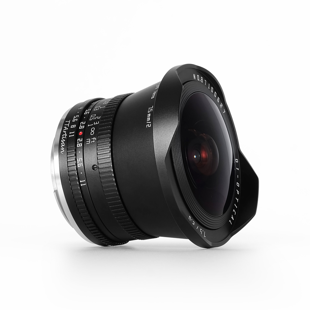 티티아티산 7.5mm F2.0 니콘 Z마운트 APS-C 어안렌즈 블랙 - 상세 이미지 2