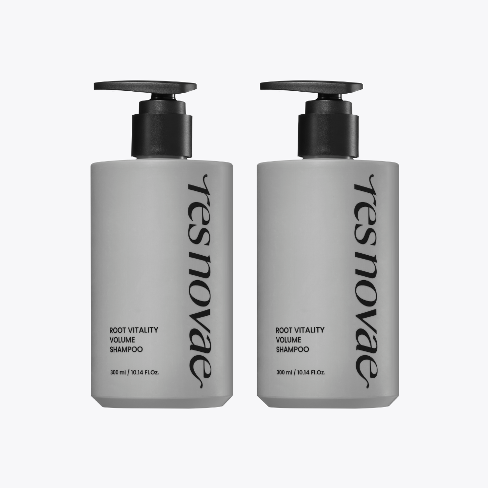 레스노베 루트 바이탈리티 볼륨 샴푸 300ml 2개 쿨 샴푸 두피 케어 탈모 증상 완화 제품 이미지