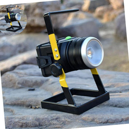 아크 원형 LED 캠핑랜턴 L2 투광기 감성캠핑 낚시 차박