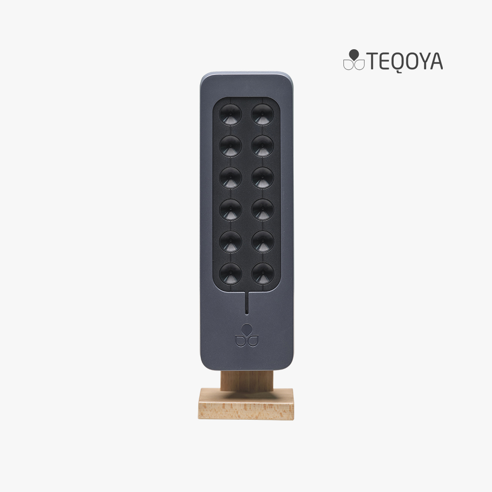 테코야 룸 200 블랙 필터없는 공기청정기 음이온 소형 원룸