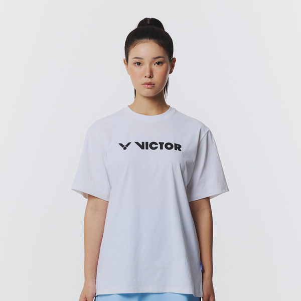 빅터 VICTOR 공용 오버핏 반팔티 VT26ATO200U 배드민턴 탁구 스포츠웨어 - 상품 이미지