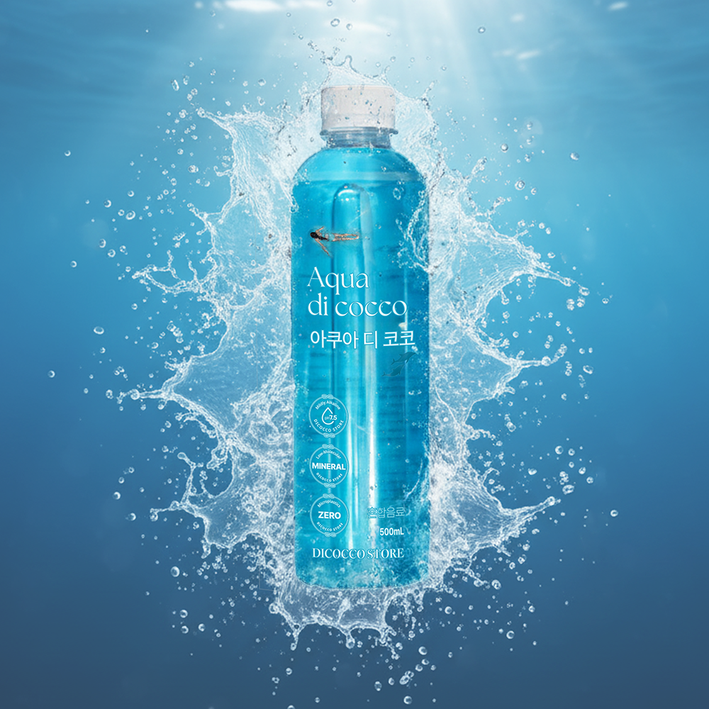 아쿠아디코코 미네랄 워터 약알칼리수 [원산지 국산] 500ml, 40개 이미지 7
