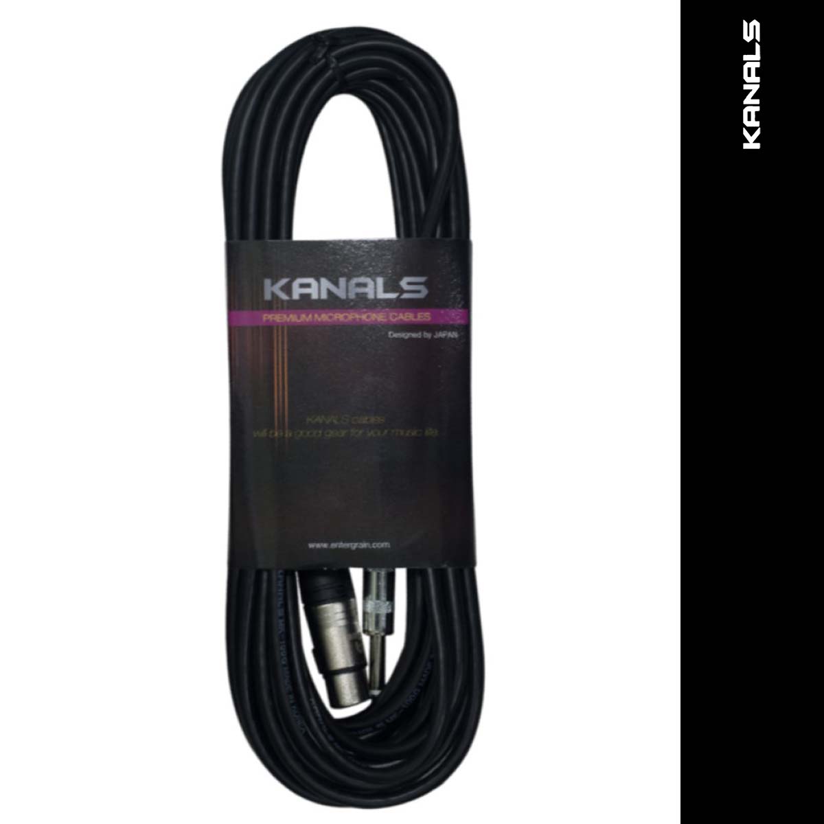 카날스 MCO-5 5m 유선 마이크 케이블 캐논 암 XLR-TS 모노 55잭 국산 - 상품 이미지