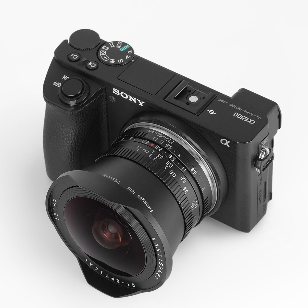 티티아티산 7.5mm F2.0 니콘 Z마운트 APS-C 어안렌즈 블랙 이미지 6