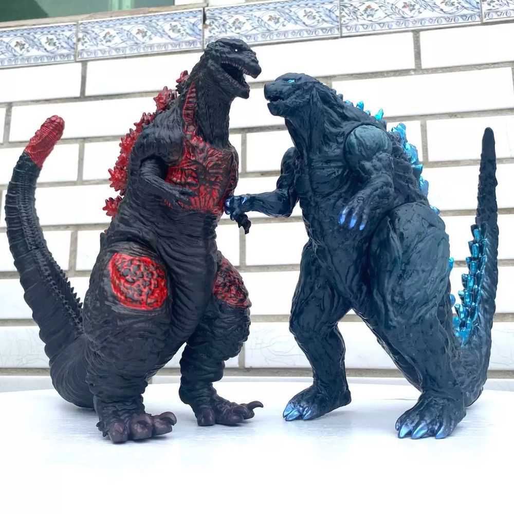 리멤버셀 고질라 괴수행성 26cm 어스 피규어 A. 손과 발이 움직이는 8cm 공룡 고질라 - 상세 이미지 3