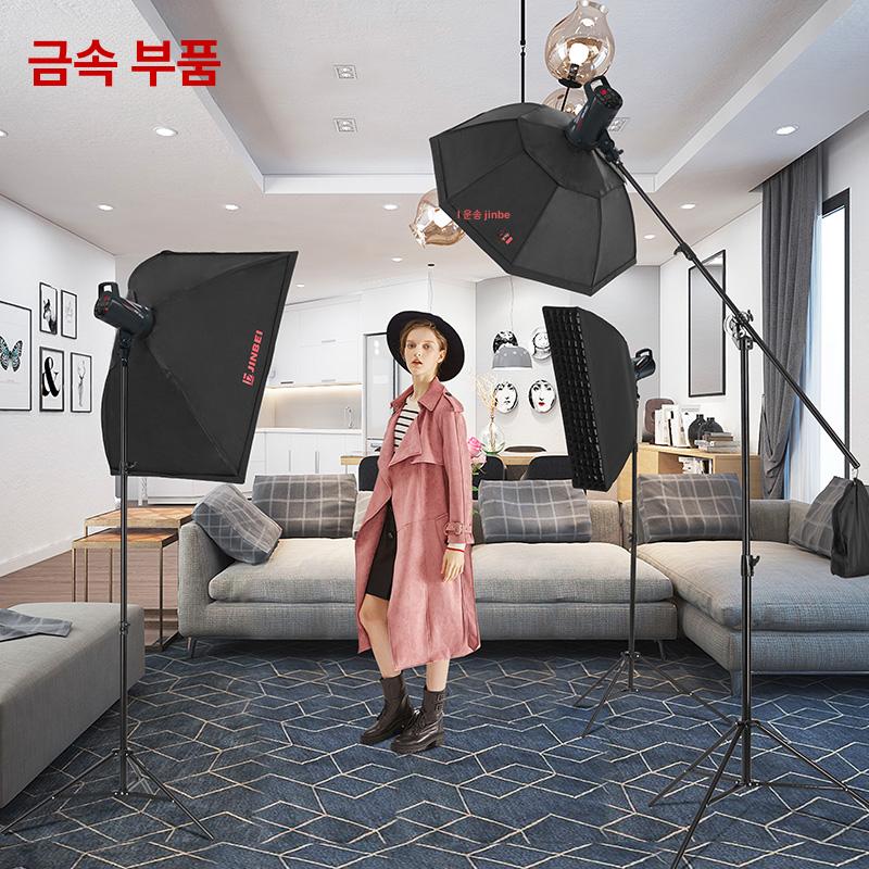촬영 조명 스탠드 라이브 방송용 개인방송 장비 촬영용 l - 180 경량 램프 - 상세 이미지 5