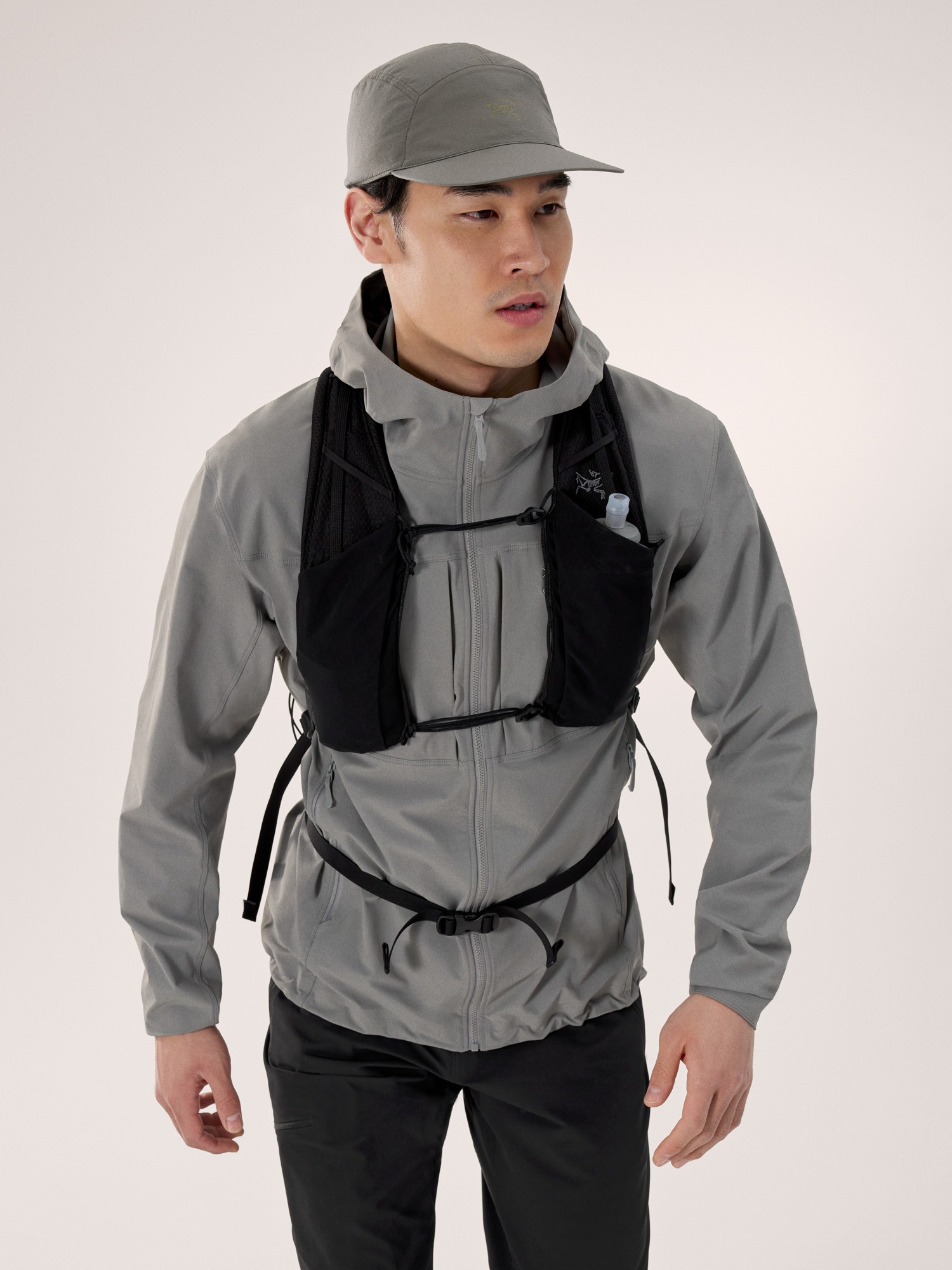 아크테릭스 감마 후디 남성 바람막이 25FW 경량 자켓 소프트쉘 등산 하이킹 런닝 이미지 8