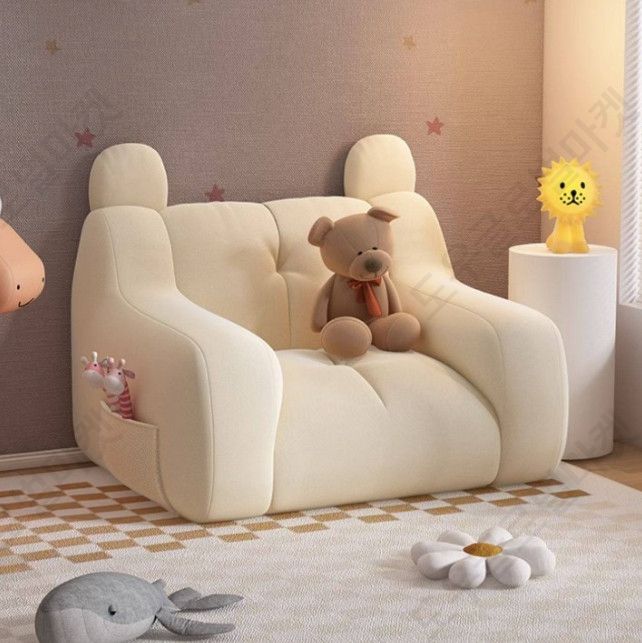 편한1인용쇼파 독서의자 거실 인테리어 미드센츄리 원룸 - 상세 이미지 4