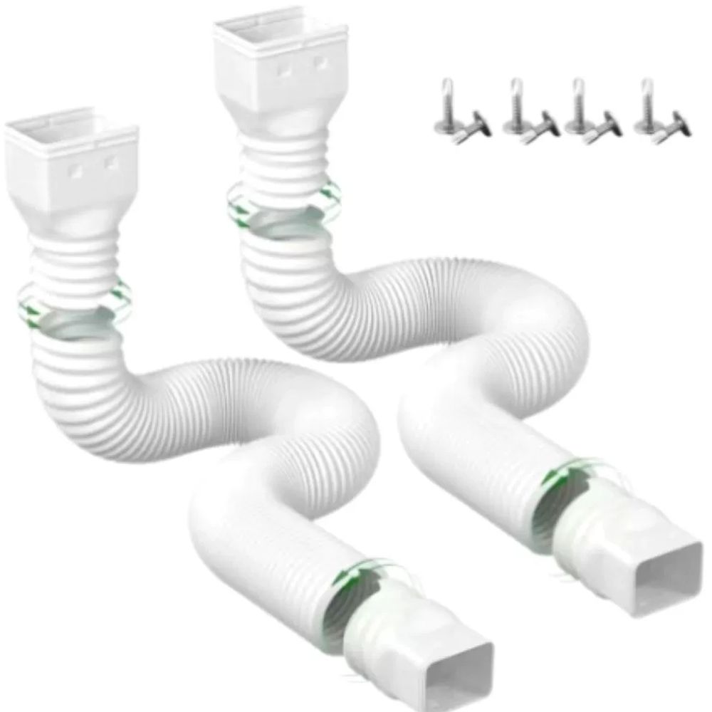 리멤버셀 빗물배수관 선홈통 관 하수도 A. 블랙 다운 스파우트 확장 단일 세트, B. 5m - 상품 이미지