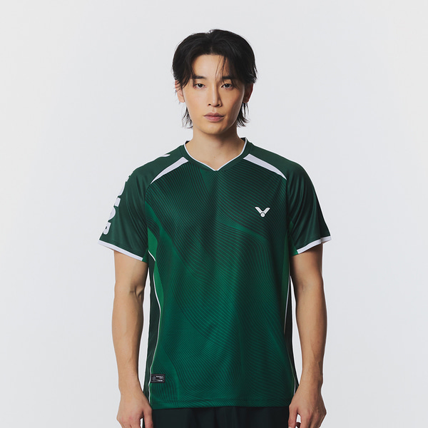 빅터 VICTOR 남성 경기복 티셔츠 VT26AGW009M 배드민턴 탁구 스포츠웨어 - 상품 이미지