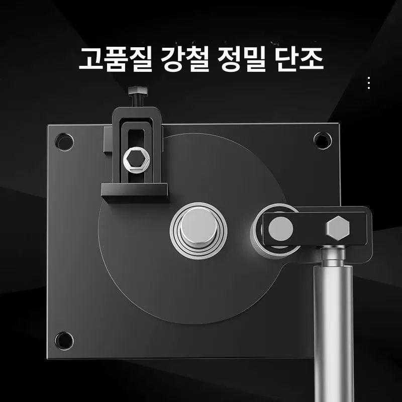 철근 절곡기 와이어 환봉 평철 후프 스테인리스 다기능 중형 스테인리스 더블 베어링 퀵릴리스클램프포함 - 상세 이미지 3